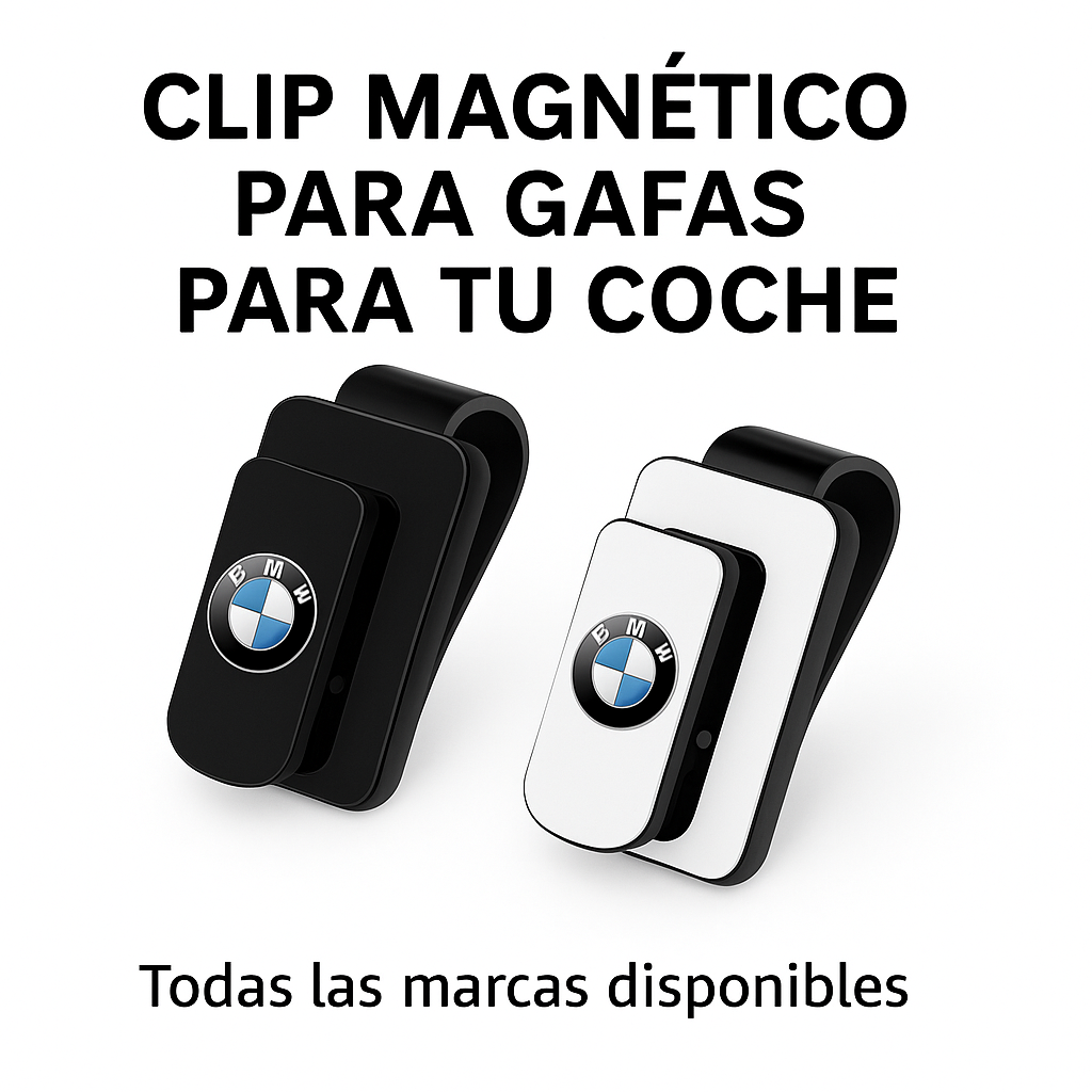 Clips para tus lentes en el coche