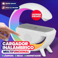 LAMPARA PARLANTE INTELIGENTE CON CARGADOR