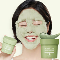 MASCARILLA FACIAL HOLY BASIL BUBBLE - LIMPIA POROS Y PUNTOS NEGROS