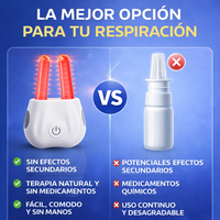 DISPOSITIVO DE FOTOTERAPIA LUZ ROJA PARA RINITIS