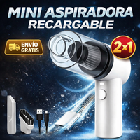 MINI ASPIRADORA PORTÁTIL MULTIFUNCIONAL RECARGABLE