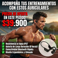 Audifonos Conduccion Osea U9 Con Pantall