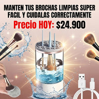Limpiador Electrico Brochas Maquillaje