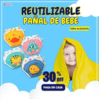 PAÑALES REUTILIZABLES X2