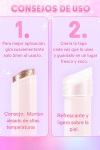 2 BARRAS DE BRILLO GELATINOSO CRYSTAL