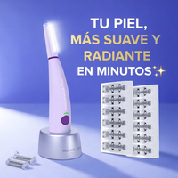 DISPOSITIVO DE DERMAPLANING FACIAL CON LUZ LED