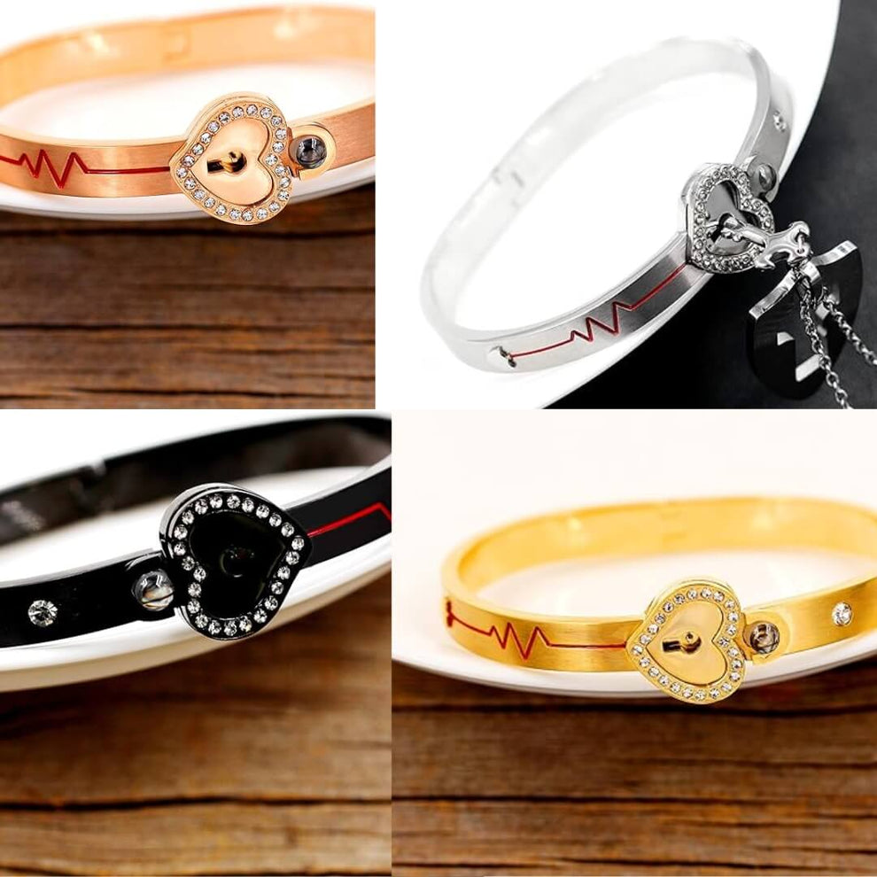 SET AMOR ETERNO: COLLAR + PULSERA  EL REGALO MAS LINDO